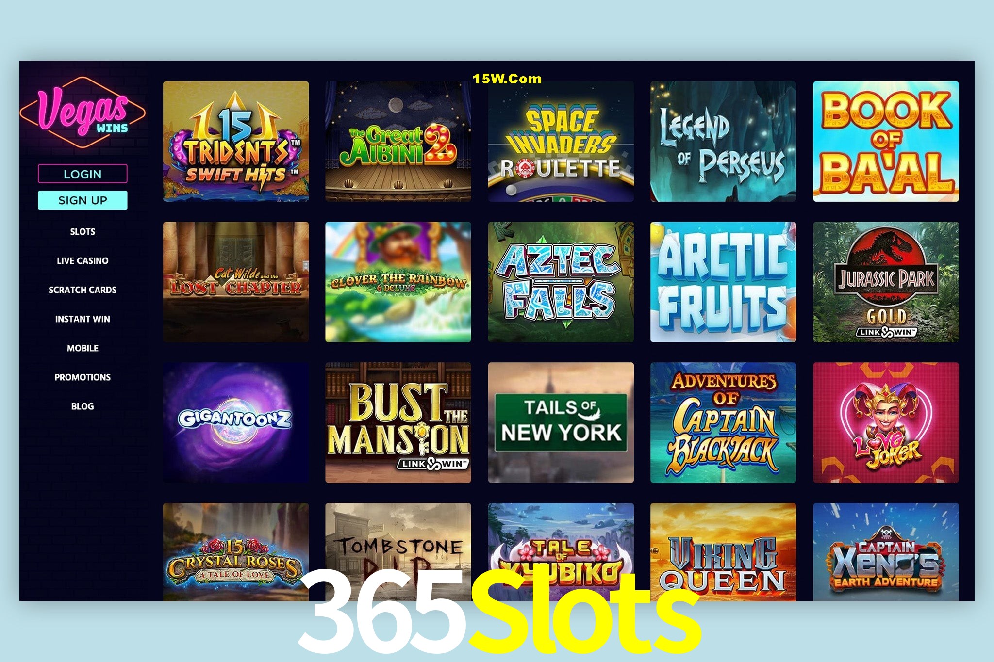 Quick Registration 365Slots